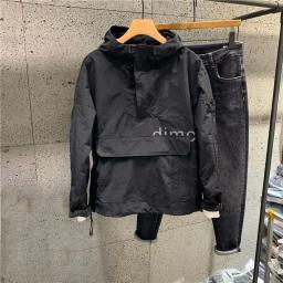 Jaqueta de alpinismo masculina, streetwear coreano, moletom com capuz, capuz urbano, tendência japonesa, primavera, outono - Image 4