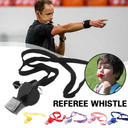 Plástico esportes treinamento árbitro apito, árbitro profissional, futebol, basquete, ferramenta de sobrevivência ao ar livre - Image 1