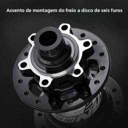 Tanke 120 clique hub 6 rolamento mtb hub dianteiro traseiro 28 32 36 furos freio a disco mountain bike hubs 7 8 9 10 11 12 peças de bicicleta de velocidade - Image 6
