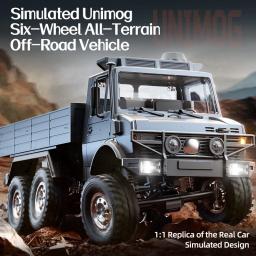 C8823 6wd rc carro 1/18 veículo de controle remoto off-road 2.4g alta velocidade escalada transporte resgate rastreador modelo brinquedos para crianças - Image 2