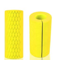 Haltere Fitness Equipment, Alças de barra grossa, Puxe o suporte de halterofilismo, Silicone Anti-Slip Protect Pad, Body Building - Image 3