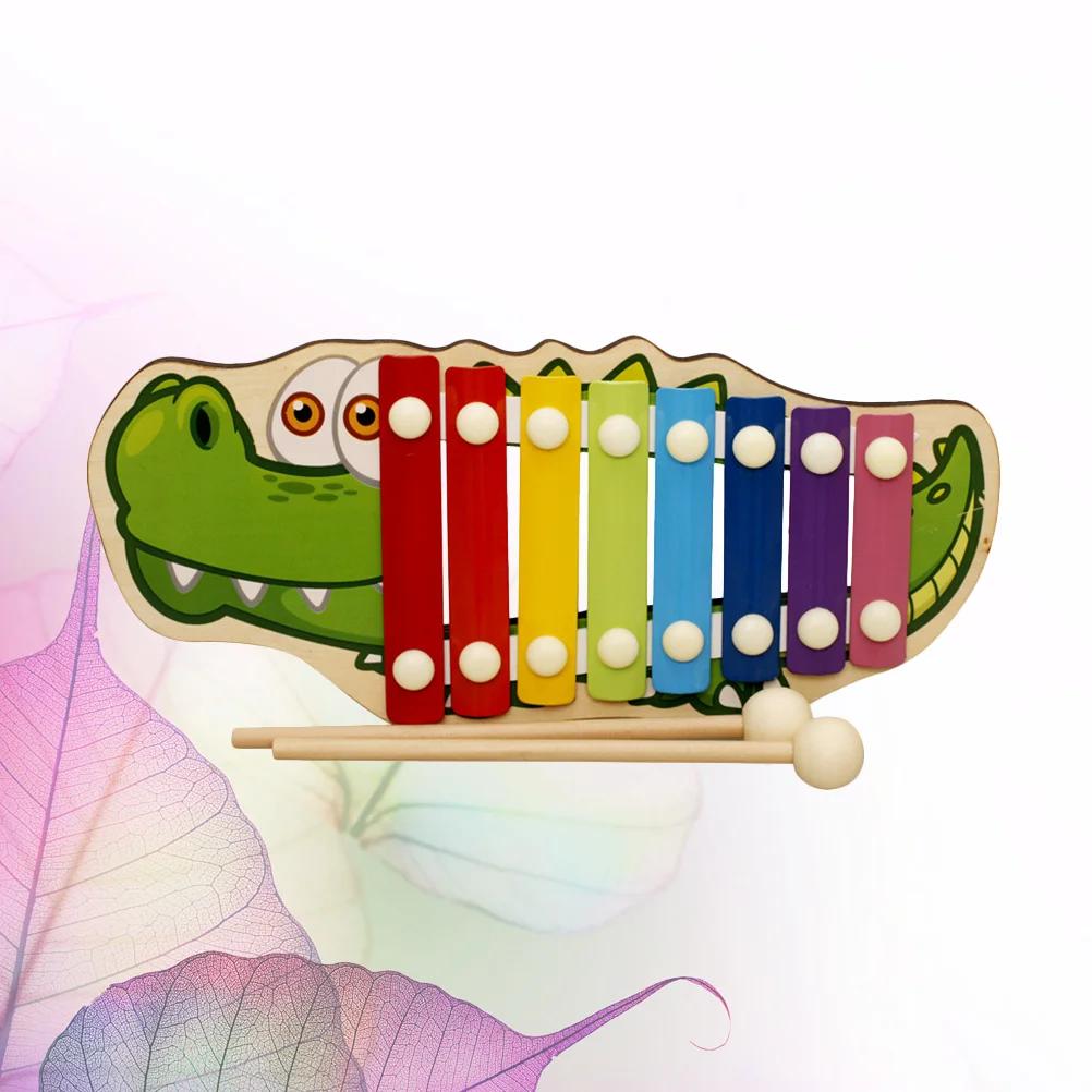 Brinquedo musical para crianças, Percussão em madeira, Xilofone Toddler, Brinquedos infantis, Octogonal de madeira - Image 1