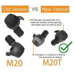 Proteção auditiva fones de ouvido alcance tiro caça fones bluetooth m20t bt5.3ver cancelamento ruído eletrônico militar - Image 3