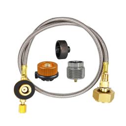 Cilindro exterior Adaptador De Enchimento, Fogão A Gás De Acampamento, Adaptador De Recarga De Gás, Acessórios Conector Do Forno Do Tanque, Europa - Image 1