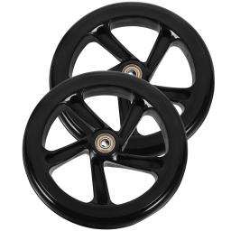 Rodas de scooter pu resistentes ao desgaste, 2 peças, rodas de substituição duráveis para kick scooter, skate, cadeira de rodas, roda de substituição - Image 4