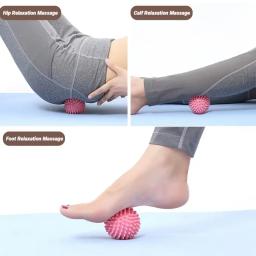 Bola de massagem esportiva, massageador de liberação miofascial, rolo espetado para ponto de gatilho de tecido profundo, recuperação muscular, alívio da dor, durável - Image 5