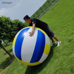 78.74 Polegada balão inflável, grande vôlei pvc, bola de praia jardim de infância ao ar livre brinquedos de bola de praia, adereços de festa em casa novo, feliz - Image 3