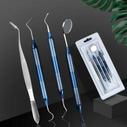 Kit de ferramentas de higiene dental instrumentos kit de limpeza dental desinfecção aço inoxidável antibacteriano ferramentas de cuidados com as gengivas - Image 1