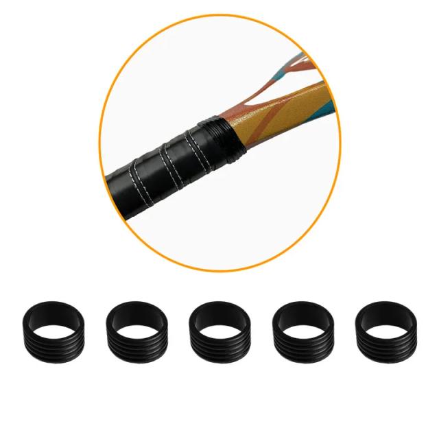 Grip de Silicone para Raquete de Tênis com Fechamento de Punho - Conjunto de 5 Acessórios Protetores 2024