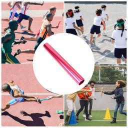 Baton de corrida padrão para adultos, bastão de relé de pista, brinquedos ao ar livre para estudantes, adolescentes e adultos, acessórios esportivos - Image 5