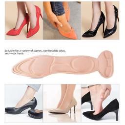 Palmilhas De Espuma De Memória De Salto De Sapato, Almofada De Salto Do Pé, Calçados Esportivos, Ajustável Antiwear Feet Palmilhas, Adesivo Protetor De Salto - Image 6