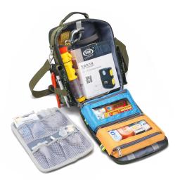 Kit de primeiros socorros vazio impermeável Kit de sobrevivência de emergência de viagem Grande capacidade escapar saco de armazenamento médico Rescue Nurse Tools Bag - Image 3