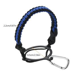 Alça paracord para garrafa água durável com mosquetão para atividades ar livre - Image 6