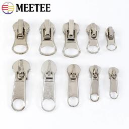 3 #   5 #   8 #   Zíper deslizante para resina de náilon metal zíper saco substituição extrator curors vestuário costura zip cabeça bloqueio kit reparo - Image 3