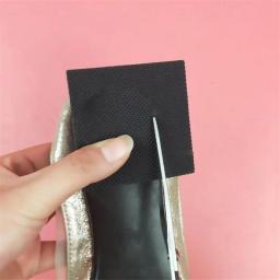 Protetor de borracha para reparação de sapatos, solas DIY para salto alto, substituição de sola, material antiderrapante para sandálias, mulheres - Image 3