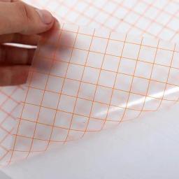 Fita de Vinil Transparente, Grade de Alinhamento de 4 Cores para Carro, Artesanato, Art Decal, Papel de Transferência, Adesivo, DIY, 30,5 cm x 100cm - Image 2