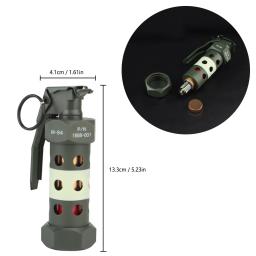 M84 CS Flash Bomb Toy, Jogos de guerra, Modelo de granada, Equipamento Tático, Acessórios para Airgun, Paintball, Tiro Role Play, Adereços - Image 1