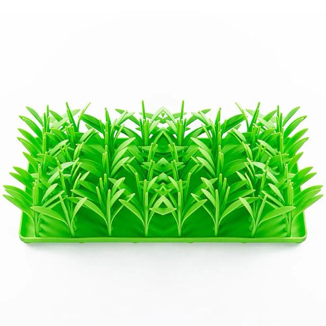 Tapete Antiderrapante de Silicone para Animais de Estimação - Esteira de Farejar para Cães e Tapete de Grama para Gatos de Todas as Raças e Tamanhos