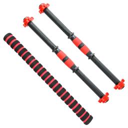 Barra de extensão roscada do haltere para o levantamento do peso, haste da extensão, acessório do equipamento do Excersize, barra ajustável, 40cm - Image 1