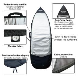 Surf Board Bag, Easy Carry, Bolsa de Viagem protetora, SUP Capa, Wakesurf Boardbag, Ter Strap, Alta Qualidade - Image 2