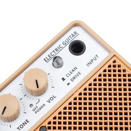 IRIN-BA-10 Mini amplificador de guitarra elétrica, 10W, Conexão Bluetooth, Bass Mini Amplificador, Prática Acessório - Image 5