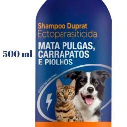 Antipulgas Shampoo Ectoparasiticida Duprat 500ml para Cachorros e Gatos Pulgas Carrapatos Piolhos - Image 4