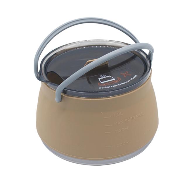 Panela Dobrável Portátil Resistente ao Calor para Camping e Piqueniques - Ideal para Viagens e Aventuras ao Ar Livre