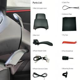 Rosestar 2025-2026 Mais novo modelo Y Juniper Gear Stalk Lever Kit Fácil instalação alça de mudança física com indicador D P R - Image 5