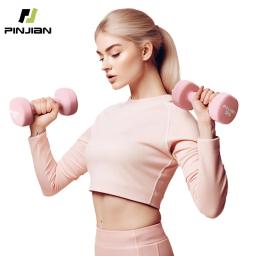 2 pçs haltere equipamentos de fitness estável durável haltere 0.5kg peso treinamento musculação em casa para mulheres equipamentos fitness - Image 1