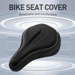 Gel Almofada de assento de bicicleta acolchoada extra macia, confortável, compatível com assentos estreitos para equitação, exercício - Image 1
