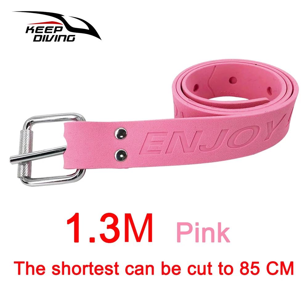 1 peça 85cm ~ 1.5m cinto de peso de borracha de gel de silicone cutable com fivela de aço inoxidável acessórios de mergulho bcd equipamento de mergulho - Image 1