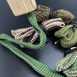 Hunting Gun Bore Cleaner Kit, Ferramenta De Limpeza De Rifle, Calibre De Barril De Rifle, Corda De Serpente, Snake.22, Cal.223, Cal.38 Cal, 5.56mm, 7.62mm - Image 3