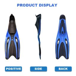 Rubber Snorkeling Swimming Fin, calçados esportivos aquáticos, sapatos de praia profissionais, nadadeira de mergulho antiderrapante, conforto flexível, adultos, presente - Image 3