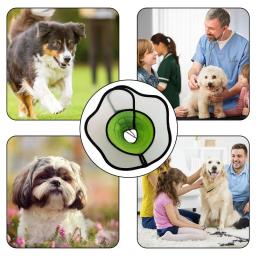 Coleira leve ajustável para animais de estimação, coleira em forma de recuperação suave para cachorros, cães pequenos e gatos - Image 5