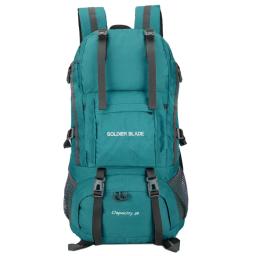 50l ao ar livre mochila de acampamento escalada saco à prova dwaterproof água montanhismo caminhadas mochila saco de desporto de náilon escalada com capa - Image 2