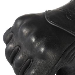 Luvas de motocicleta de meio dedo respiráveis para homens e mulheres, pele de carneiro confortável, luvas protetoras para andar de bicicleta elétrica - Image 4