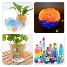 Hydrogel Guns Balls 1 Garrafa de Cristal Solo Bolhas Bolas de Água Polímero Brinquedo Contas Armas Vaso Flor Crescente Decoração Jardim Casa - Image 6