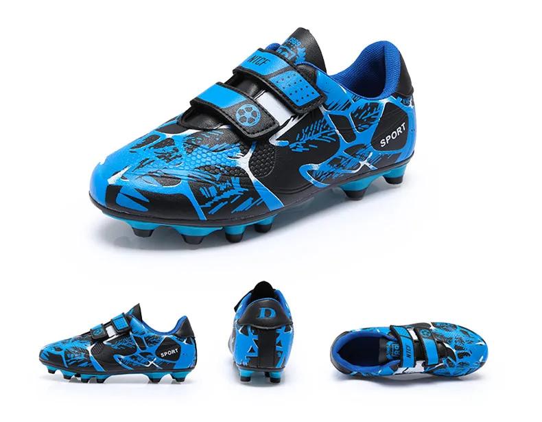 Chuteiras De Futebol De Alta Qualidade Para Crianças, Botas De Futebol, Tênis De Grama De Treinamento, Respirável, AF, FG - Image 1
