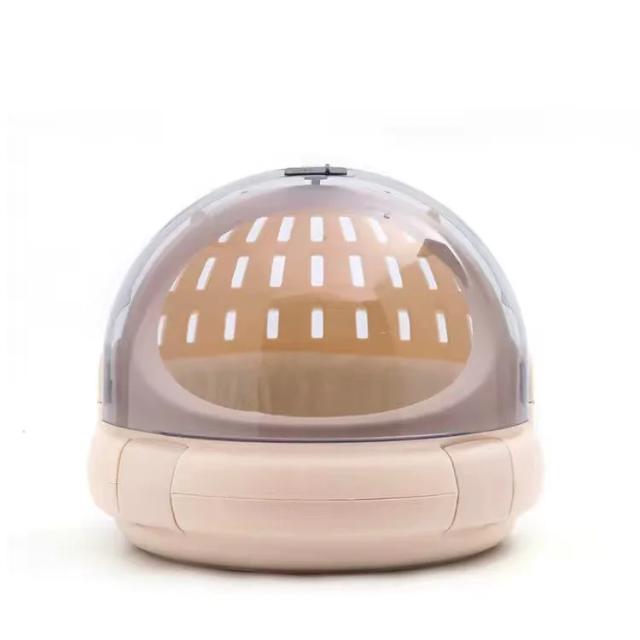 Caixa de Transporte Multifuncional para Animais de Estimação: Saco Portátil e Espaço Capsule para Gatos e Cães em Viagens de Carro e Avião