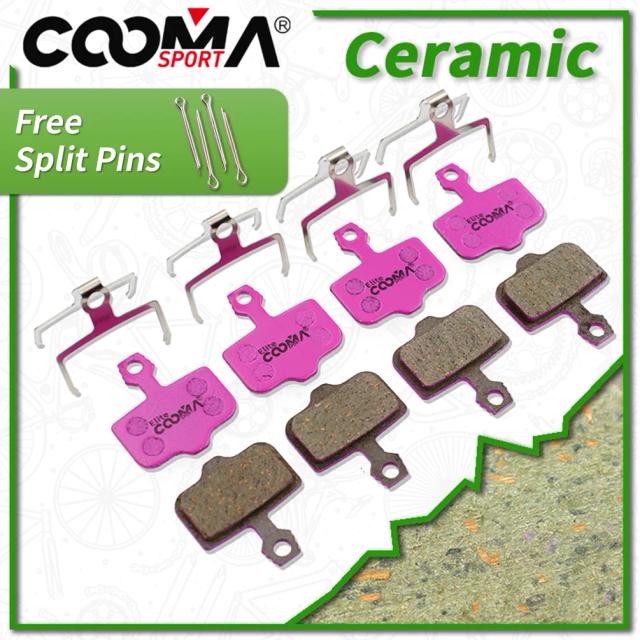 Pastilhas Freio Disco Cerâmica Elite Class para SRAM ELIXIR/DB/LEVEL 4 Pares