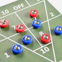 Conjunto de acessórios para shuffleboard de mesa, 20 peças, discos de substituição, rolos, componentes de jogo, mini equipamento, curvatura de shuffleboard - Image 2