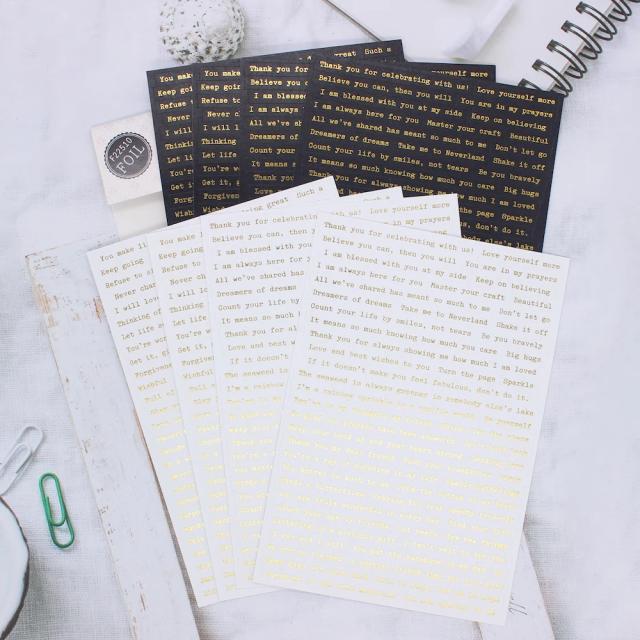 Adesivos Kscraft de Papel para Scrapbooking: 8 Folhas com Sentimentos e Pequenas Conversas para Álbum de Fotos e Cartões Artesanais