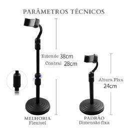 Amoled Mini Pedestal para Casa, Rotação 360 ° - Image 3