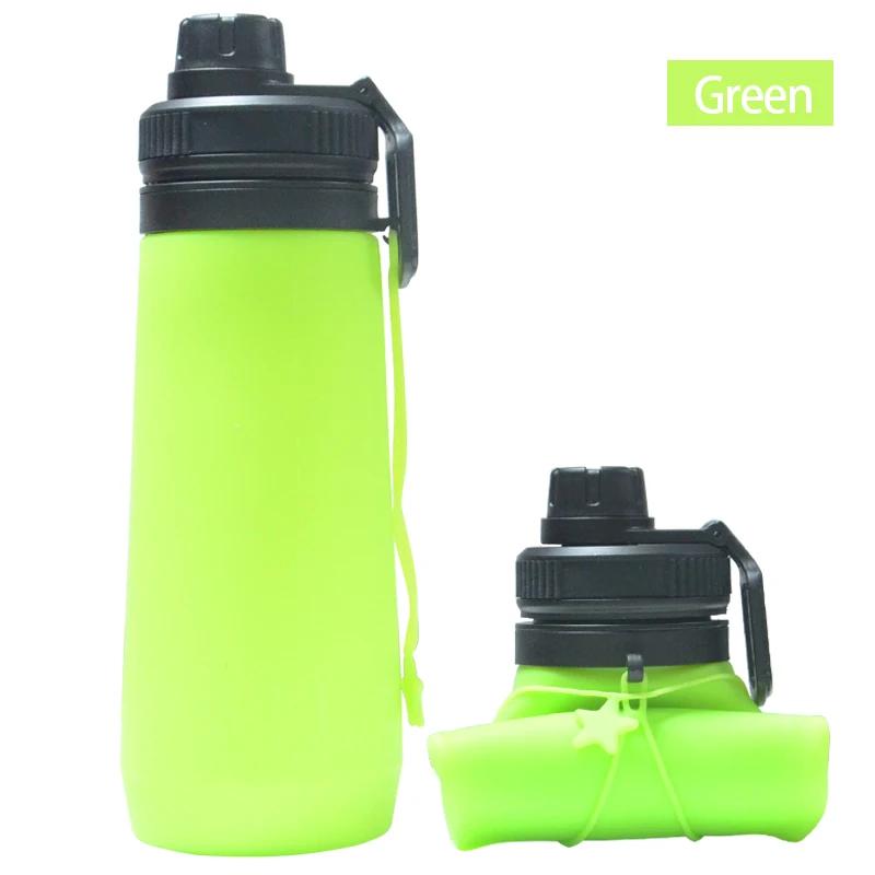 Garrafa De Água Dobrável De Silicone Criativo, Multi Color, Adequado para Esportes Ao Ar Livre, Moda, 750ml - Image 1