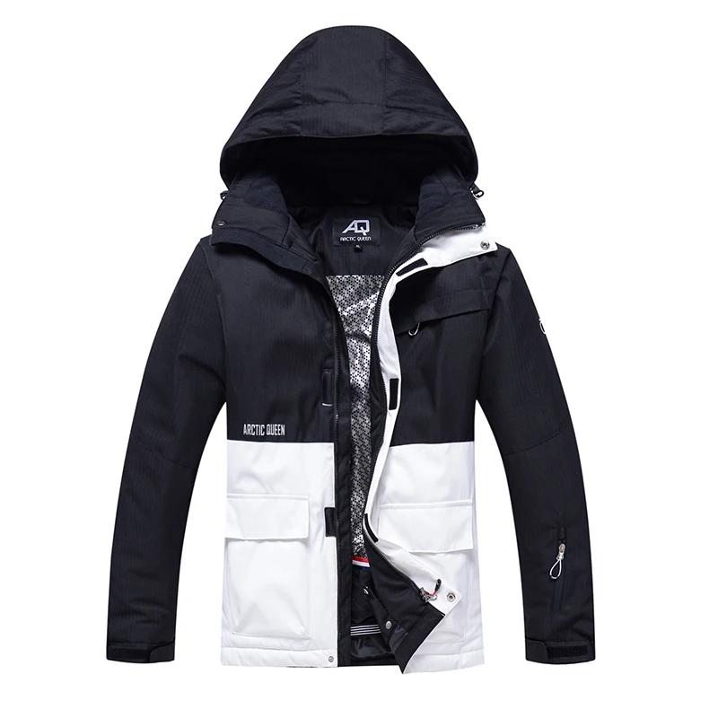 Terno de neve da moda masculina e feminina, roupas de inverno de esqui, conjuntos de jaqueta e calça de esqui de neve, roupas de snowboard, unsex,-30 quentes - Image 1