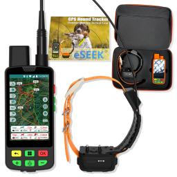 Coleira para cães Eseek GPS com rastreamento de rádio, localização em tempo real para cães de caça, coleira de treinamento à prova d'água, longo alcance, vários cães - Image 1