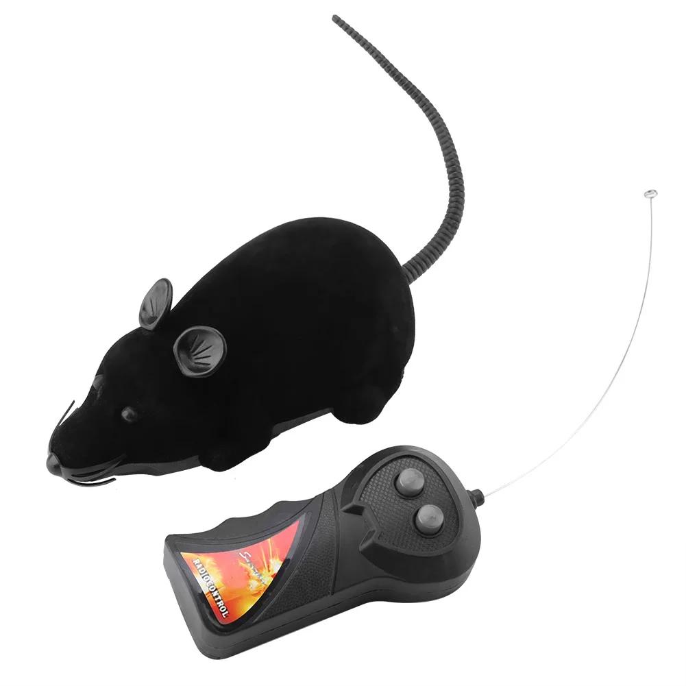 Rato leve para gatos, engraçado e realista, fácil de transportar, portátil com controle remoto, animais de estimação para gatos, animais - Image 1
