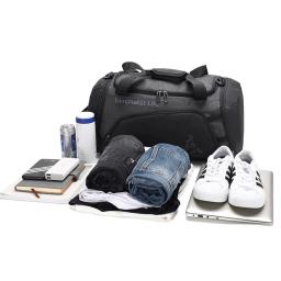 Saco de Fitness Impermeável de Nylon para Homens e Mulheres, Sacos de Viagem Esportiva, Grande Capacidade, Saco de Acampamento Exterior, Bolsa Crossbody - Image 4