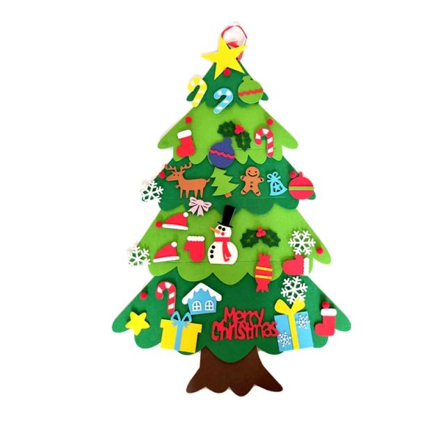 Enfeites de Feltro para Árvore de Natal: DIY Criativo para Crianças e Decoração Festiva em Casa