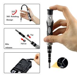 135 em 1 Chave De Fenda De Precisão Profissional Conjunto De Ferramentas De Reparo De Telefone Móvel - Image 5
